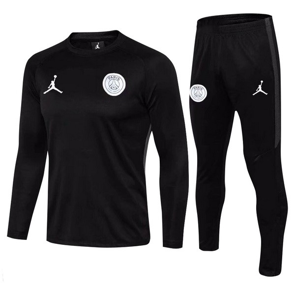 JORDAN Chandal Niños Paris Saint Germain 2018-2019 Blanco Negro Marino